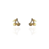 Cherries Stud Earring 18K Gold Plated